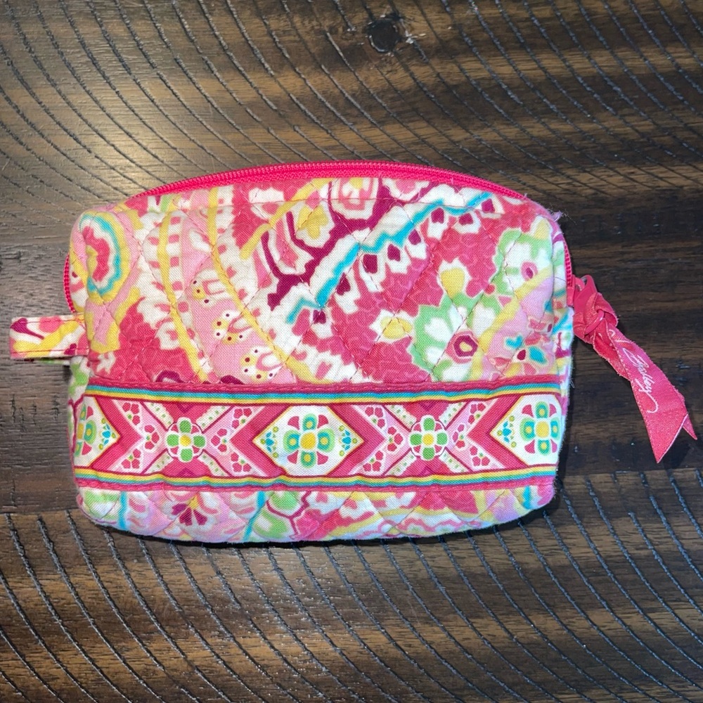 VERA BRADLEY Retired (2007) Capri Melon Makeup Bag